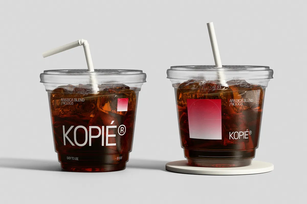 Plastic Coffee Cup Mockups