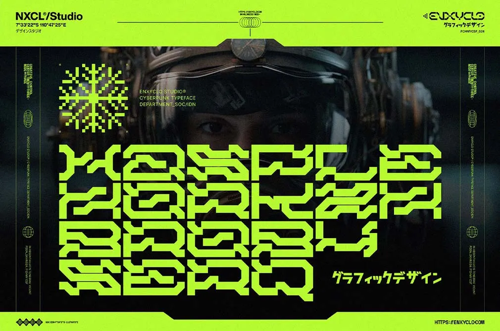 NCL Graxebeosa Expanded — Techno Mecha Font