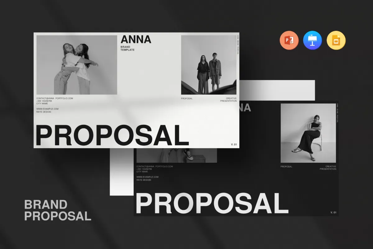 ANNA - Brand Proposal Presentation Template