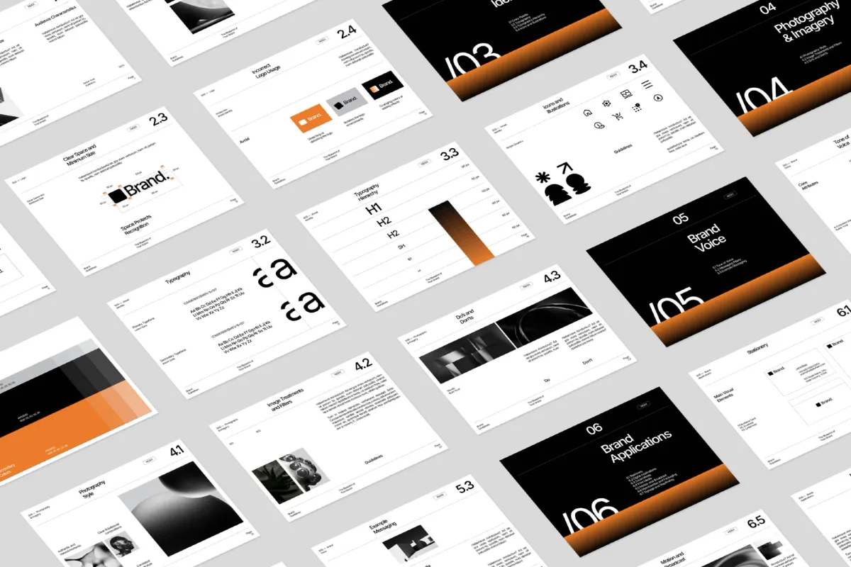 Greega - Modern Brand Guidelines Template