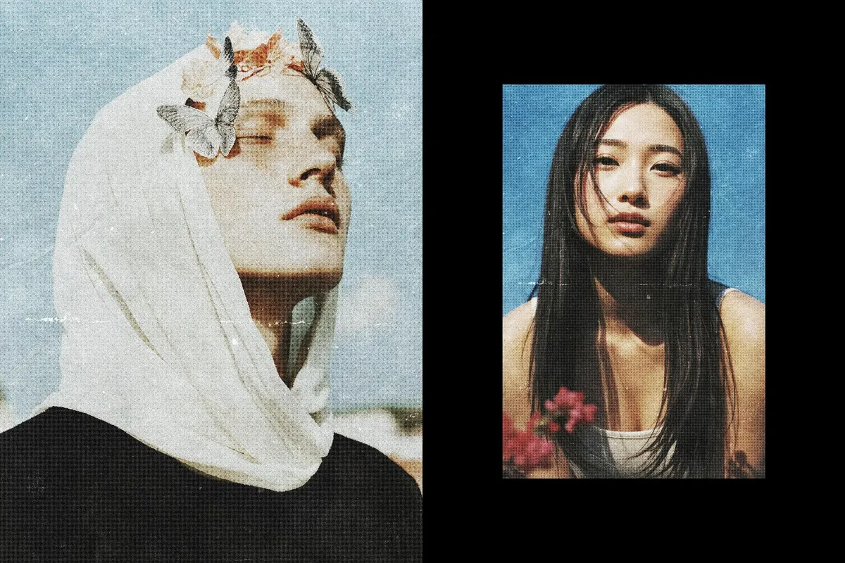Worn Cover Photo Effect