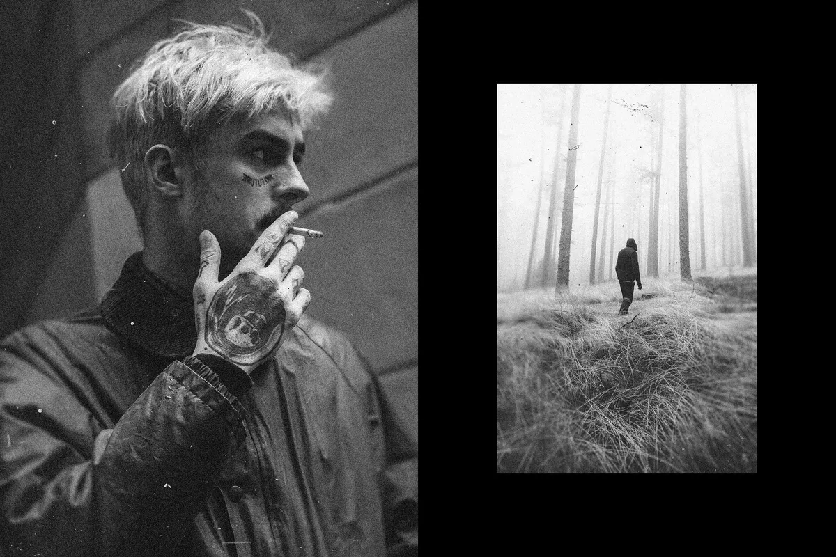 Noir Cinematic Photo Effect