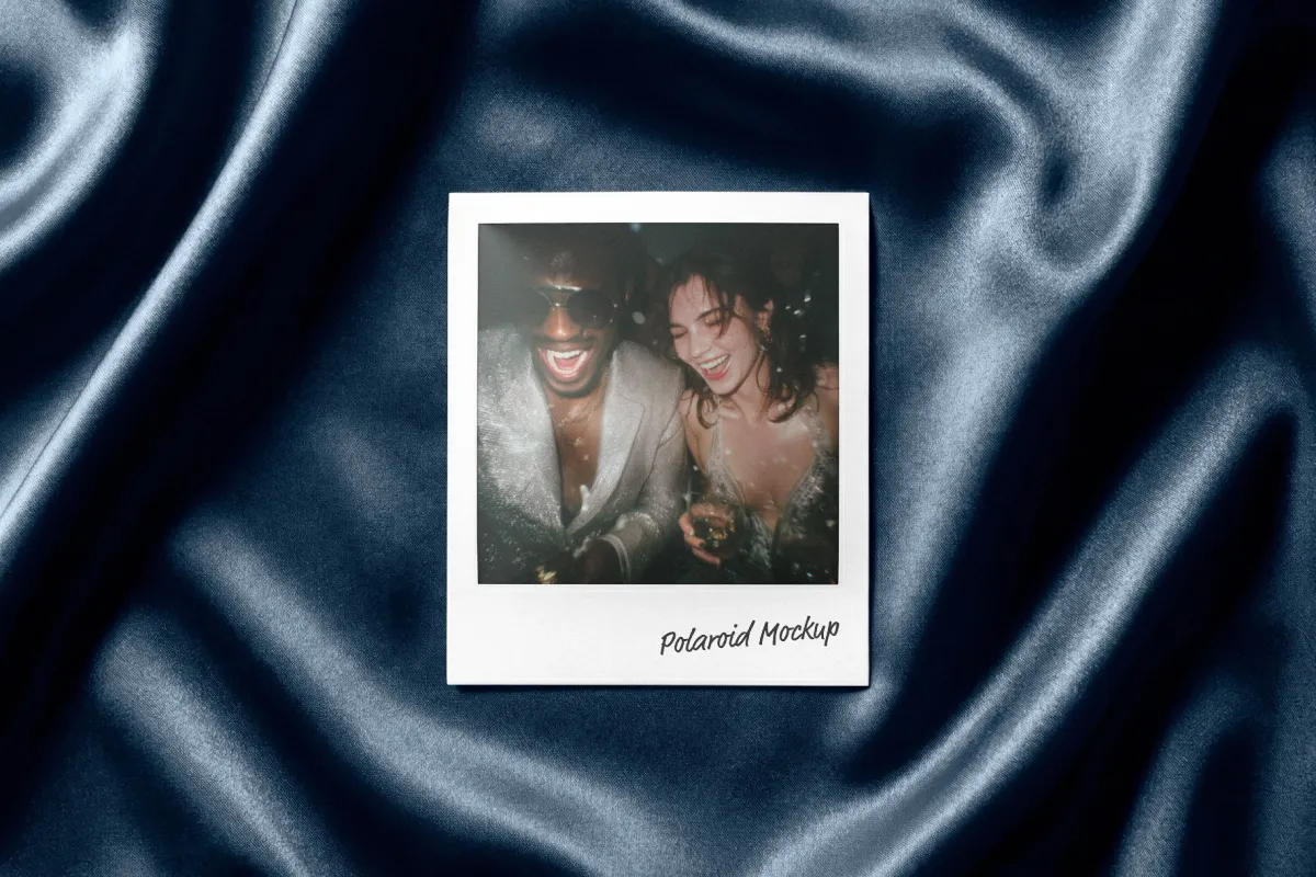 Elegant Polaroid Mockup
