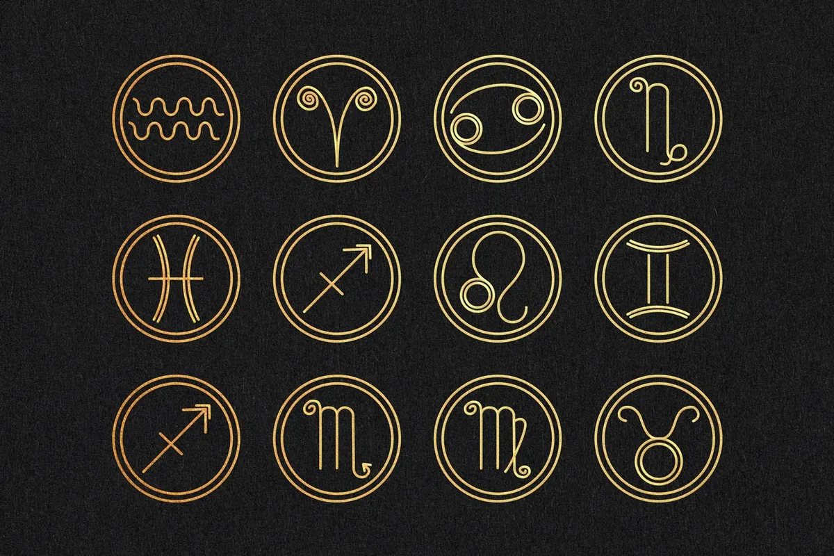 Zodiac Graphic Elements Kit