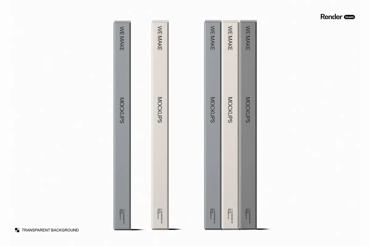 Binder Mockup Set