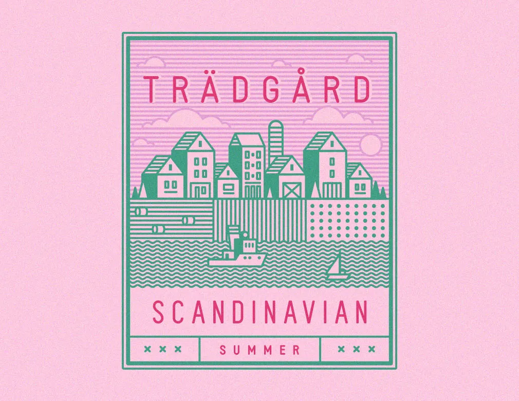 Scandinavian Summer Vector Set