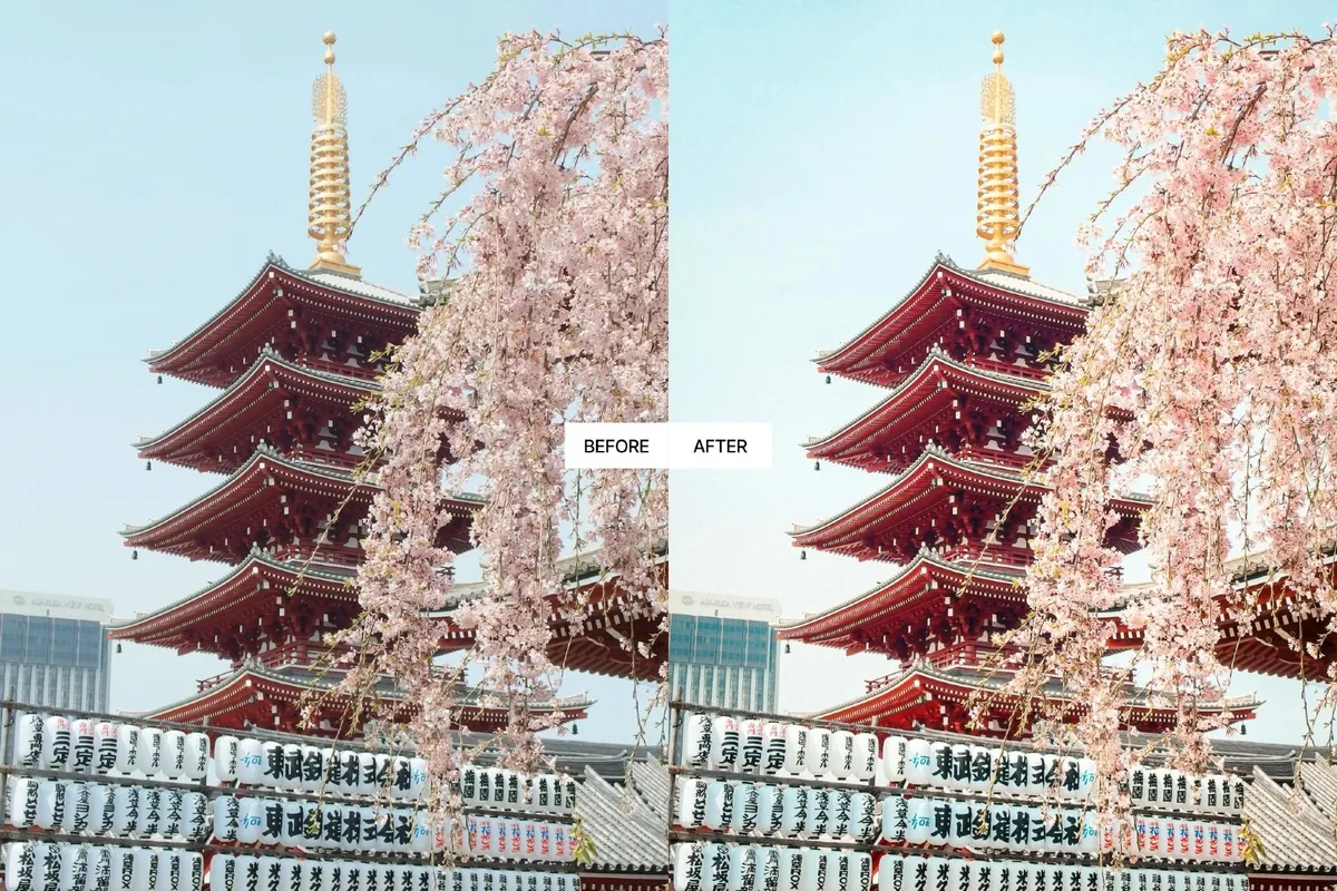 Japan Travel Lightroom Presets