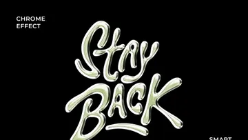 Vivid Chrome Text & Logo Effect