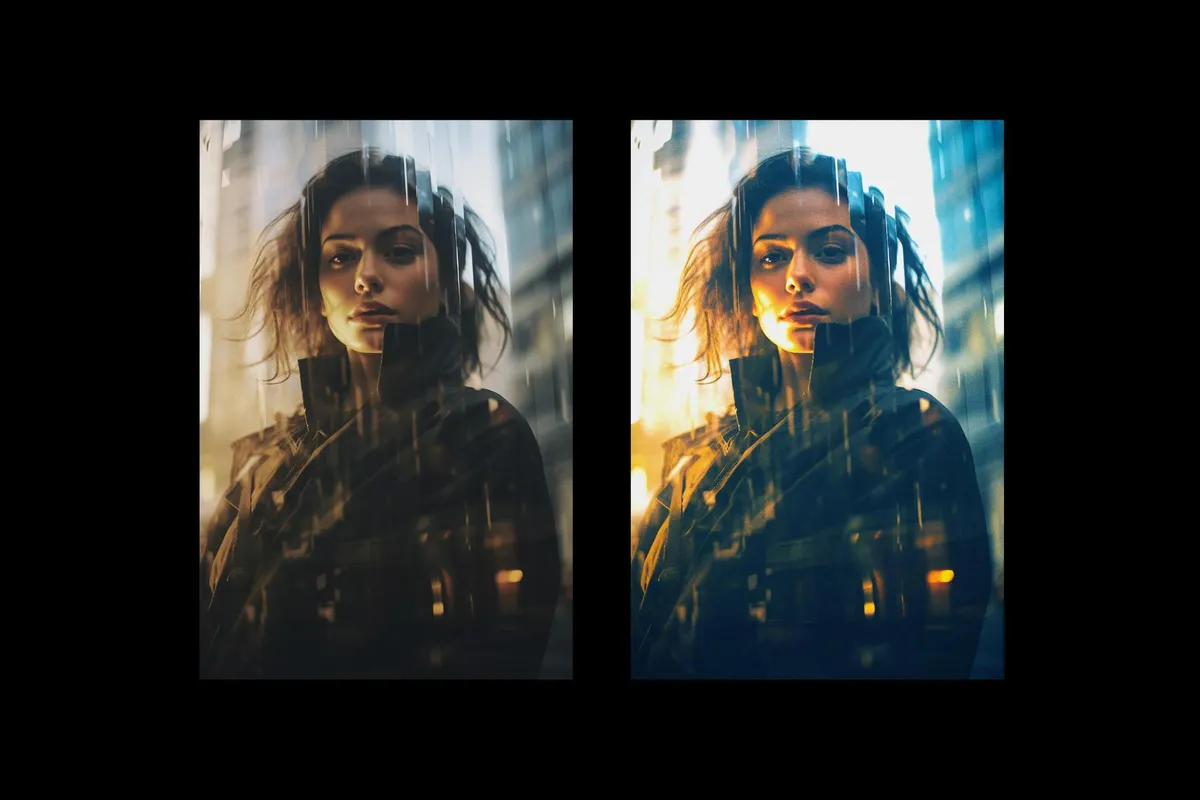 Grainy Cinematic Photo Effect