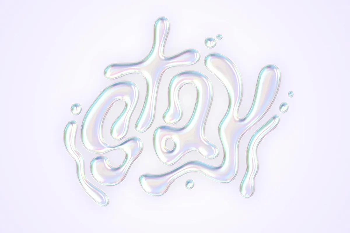 Soap Bubbles Text & Logo Effect
