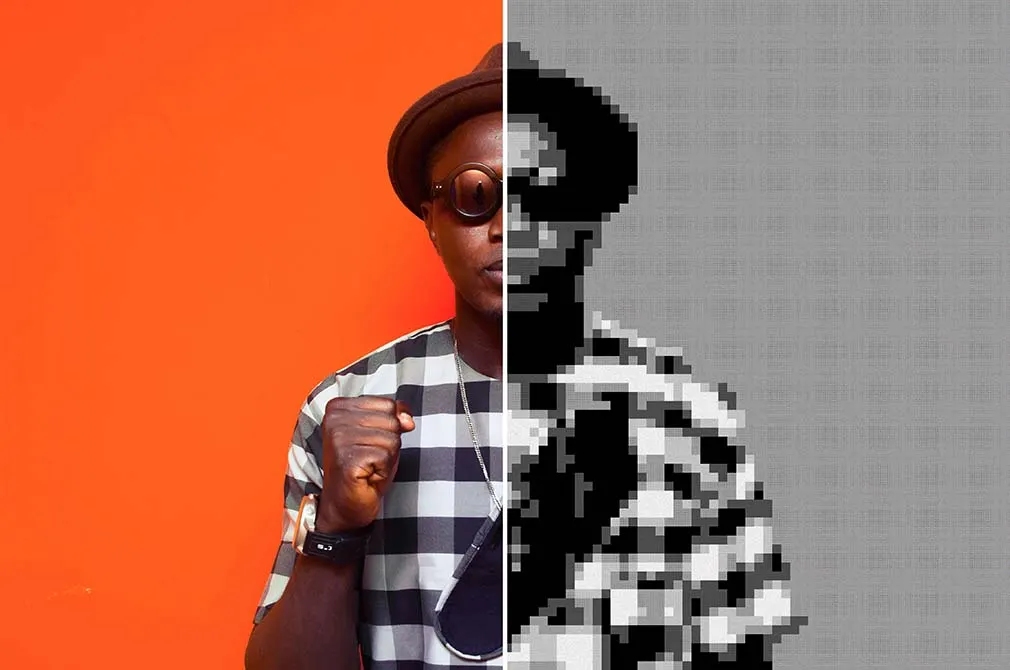 Pixelizer Photo Effect
