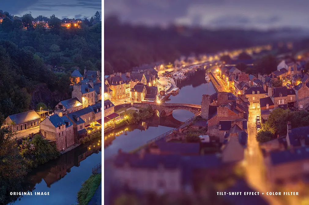 Tilt-Shift Lens Effect