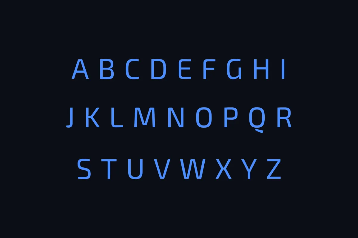 Exo 2 - Video Game Font Family