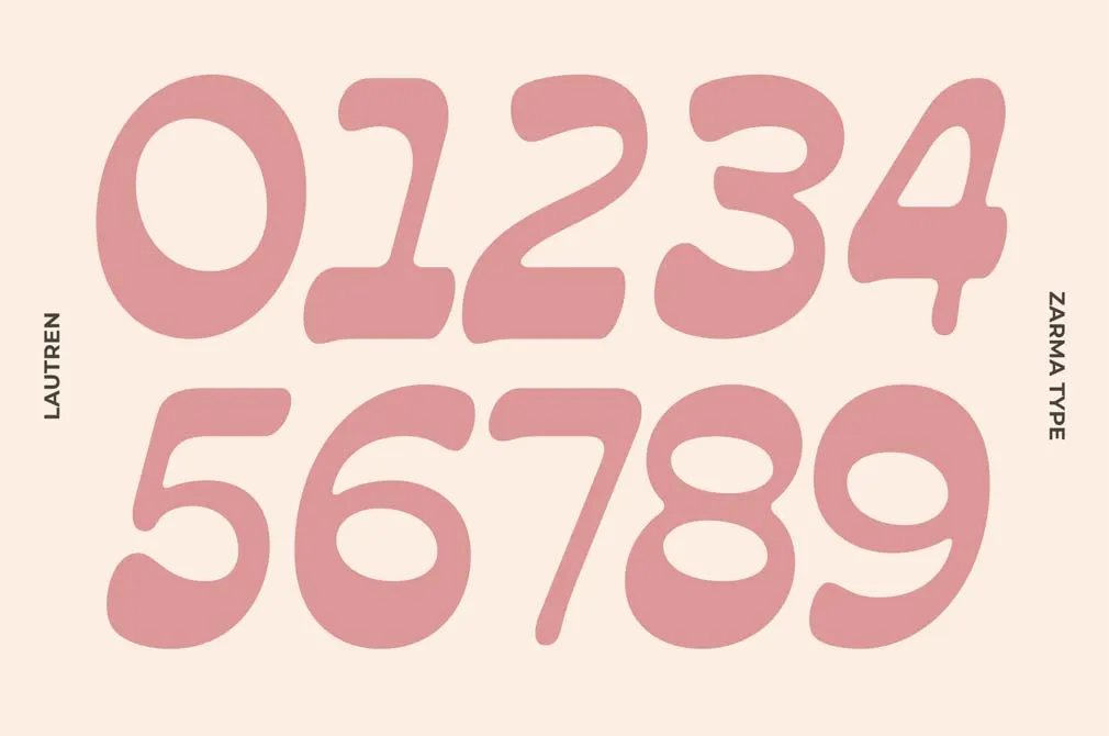 Lautren | Reverse Contrast Script