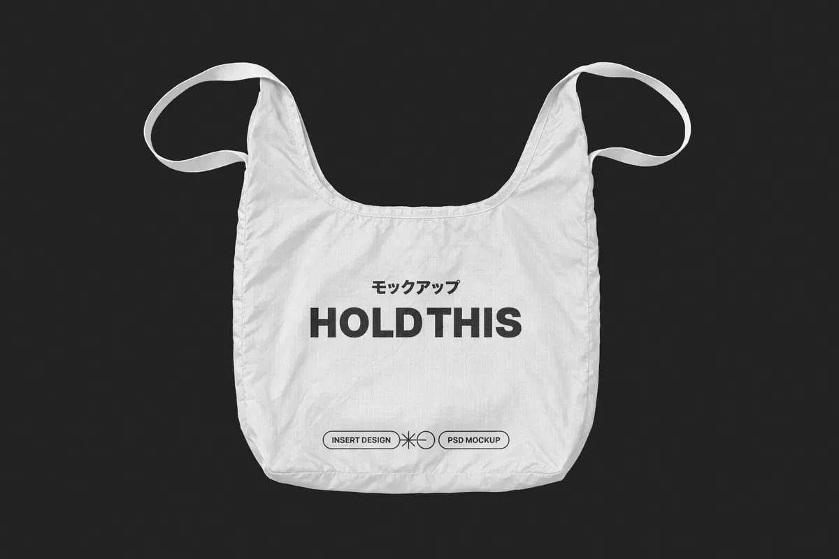 Market Tote Bag Mockup