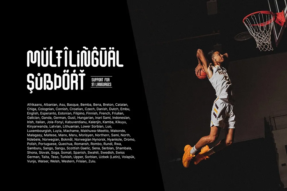 Gresmako - Rounded Sport Display Font