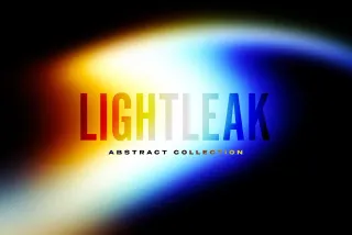 Abstract Light Leaks Textures