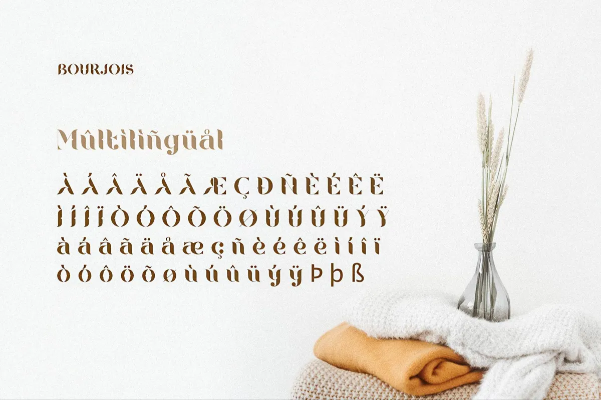 Bourjois - Luxury Font