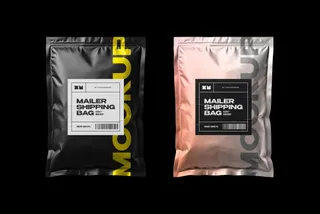 Mailer Plastic Bag Mockup