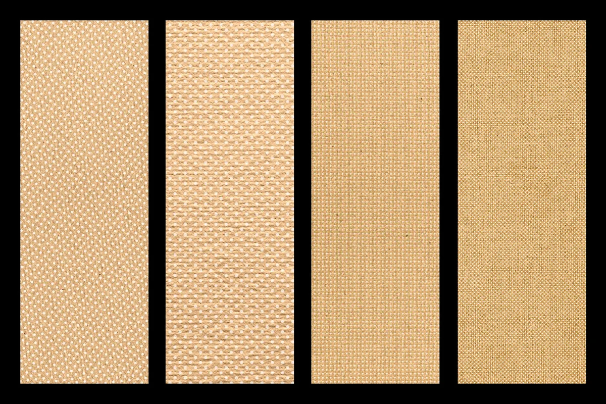 Kraft Riso Halftone Textures: White Dots