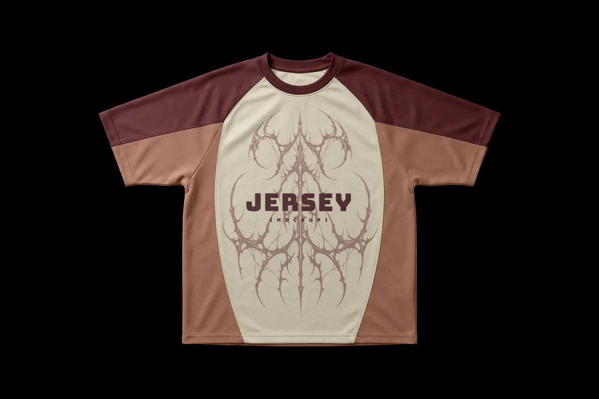 Jersey T-Shirt Mockup