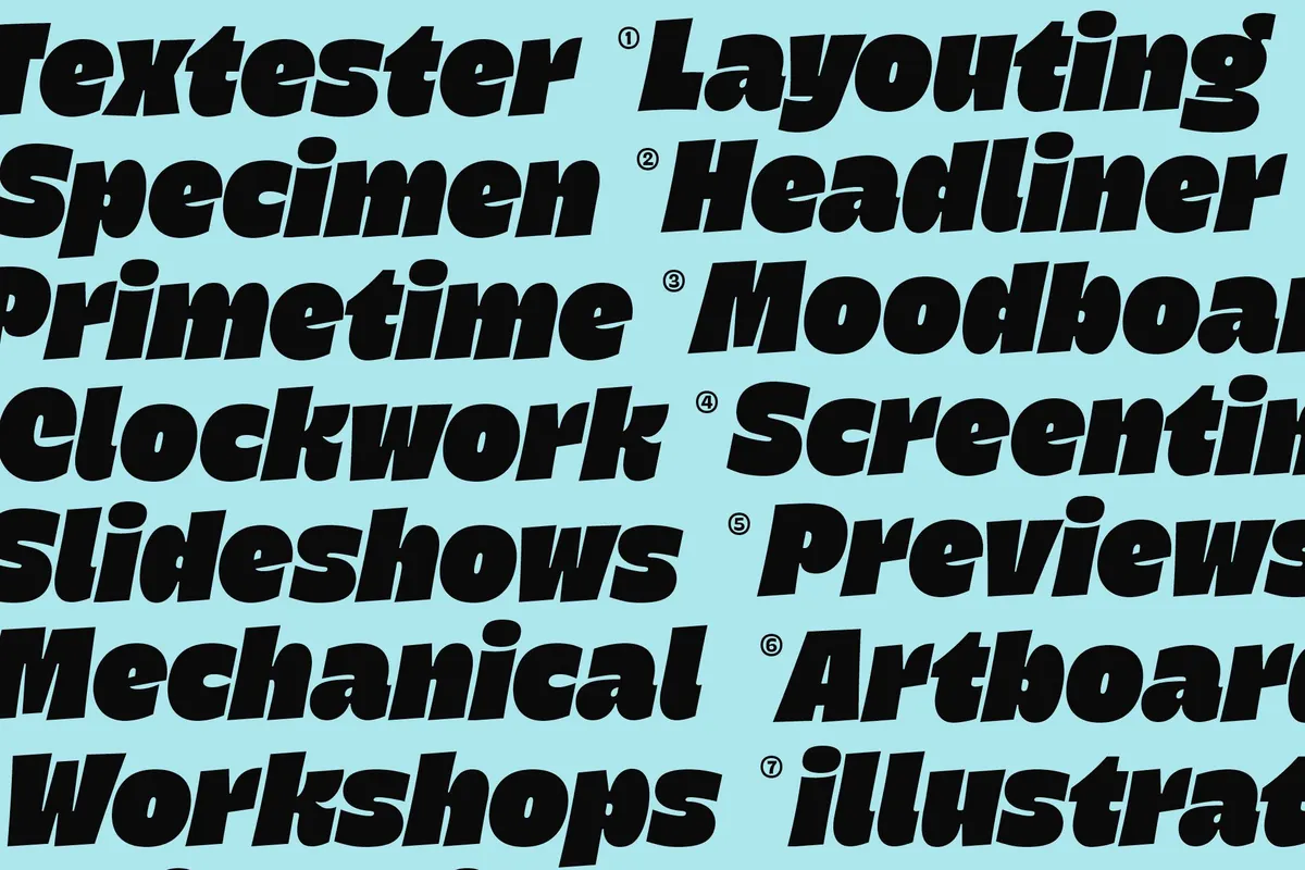 Krause - Playful Sans Serif Display Font Family