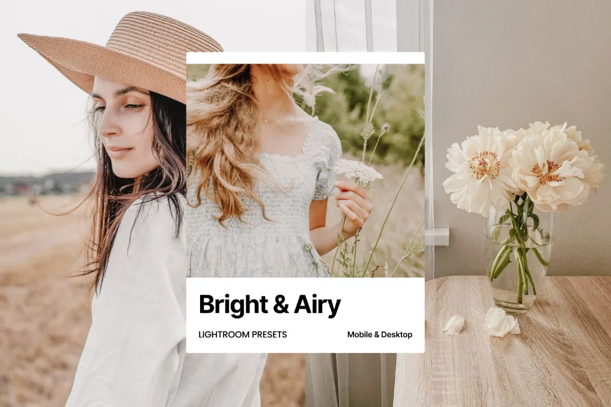 Bright & Airy Lightroom Presets
