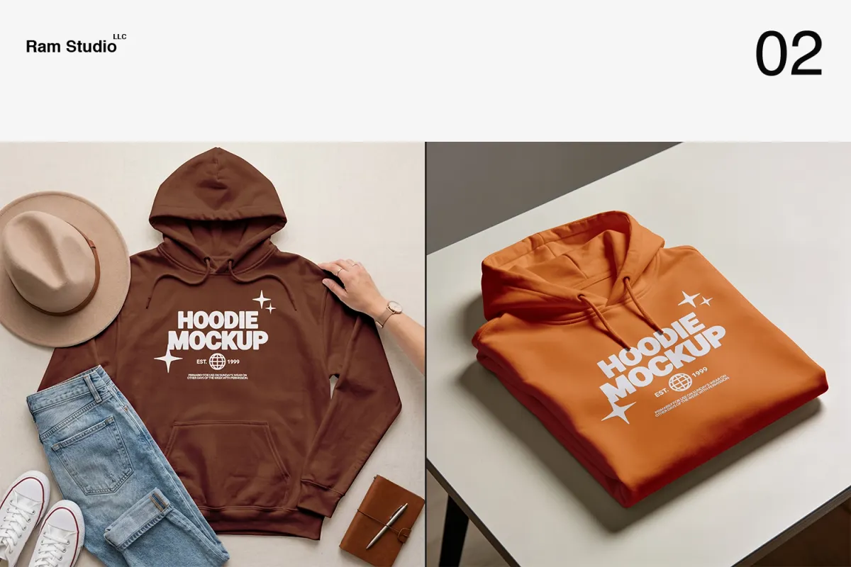 Hoodie Mockup for Apparel Branding