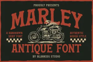 Marley Antique - Vintage Handdrawn Serif Font