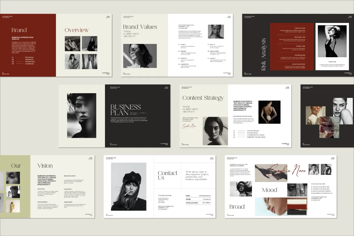 Business Plan Presentation Template