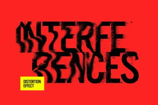 Messy Distortion Effect