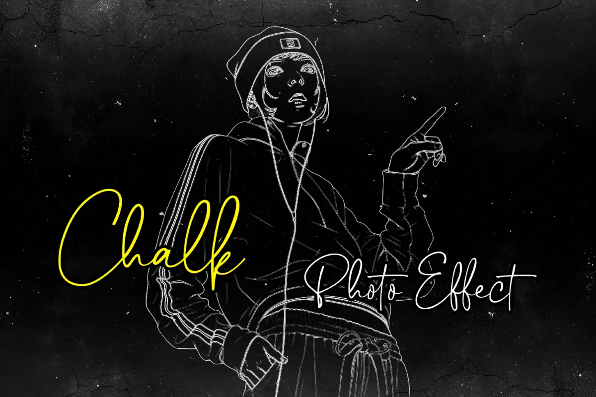Chalk Photo Effect