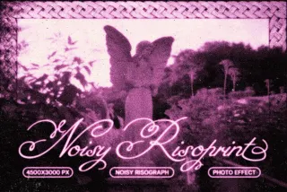 Noisy Soft Risoprint Effect