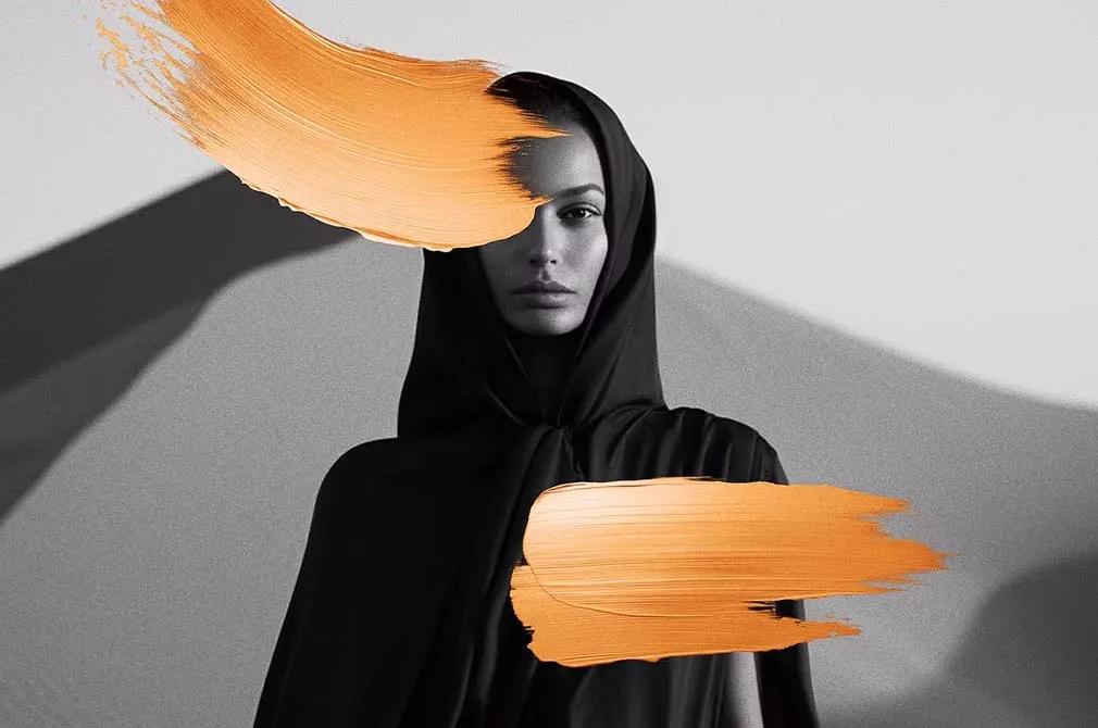 Acrylic Smudges Photo Effect