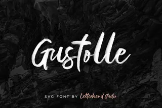 Gustolle Display SVG Font