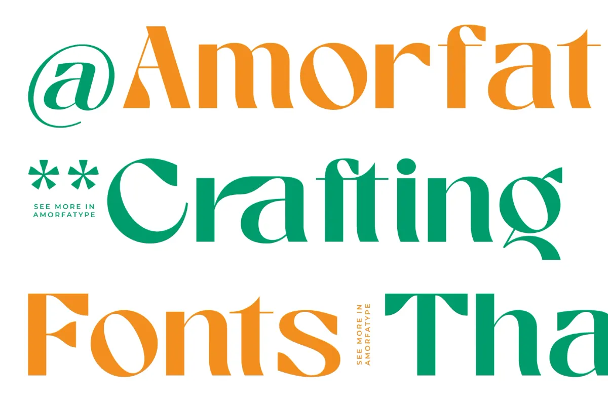 Brigsa - Bold High-Contrast Display Font