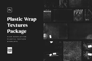 Plastic Texture Overlays