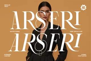 Arseri - Luxury Serif Display Font