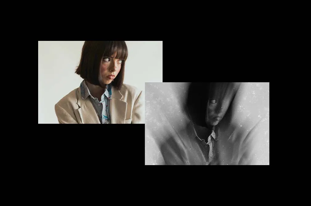 Monochrome Motion Blur Photo Effect