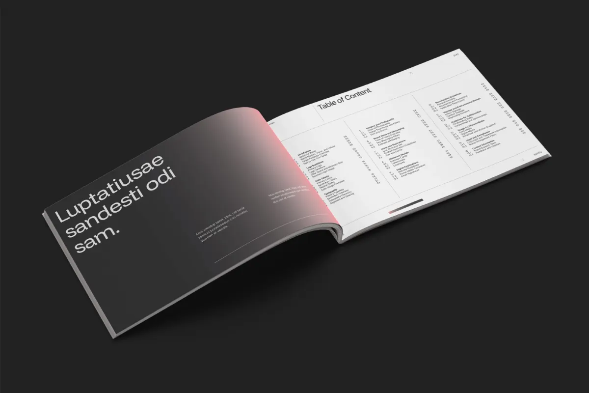 Gradient Brand Guidelines Affinity Template