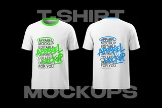 Regular T-Shirt Mockups 3D