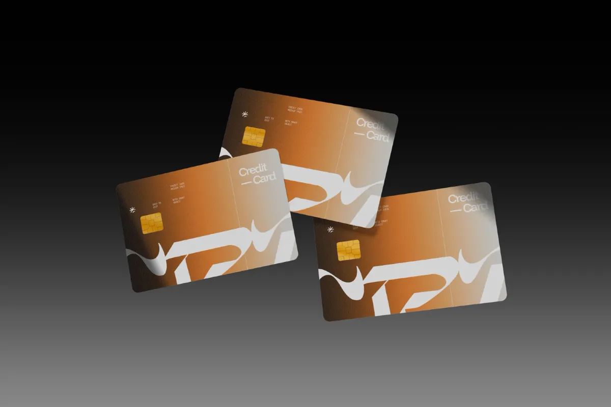 Credit Card Branding Mockup