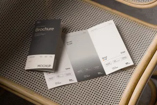 Trifold Brochure Mockup