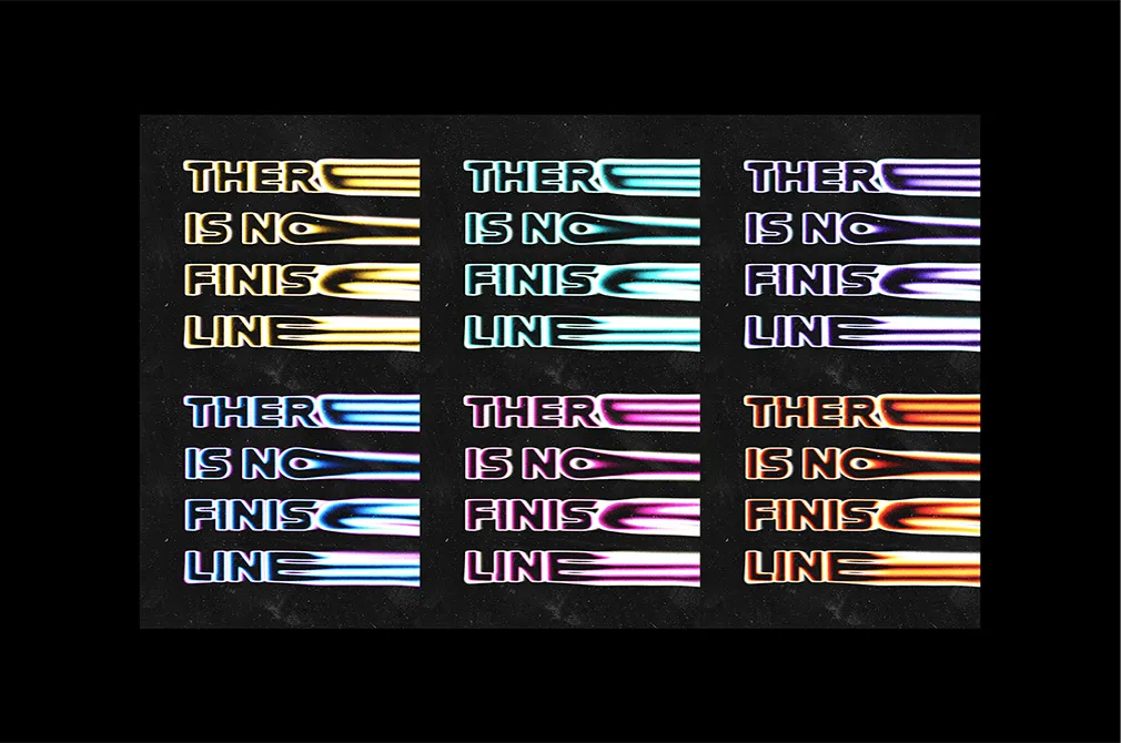 Flowing Melting Text Effect