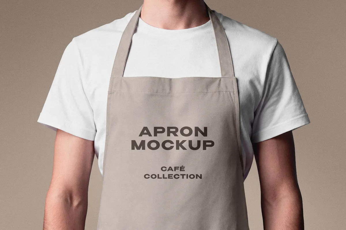 Cotton Apron Mockup