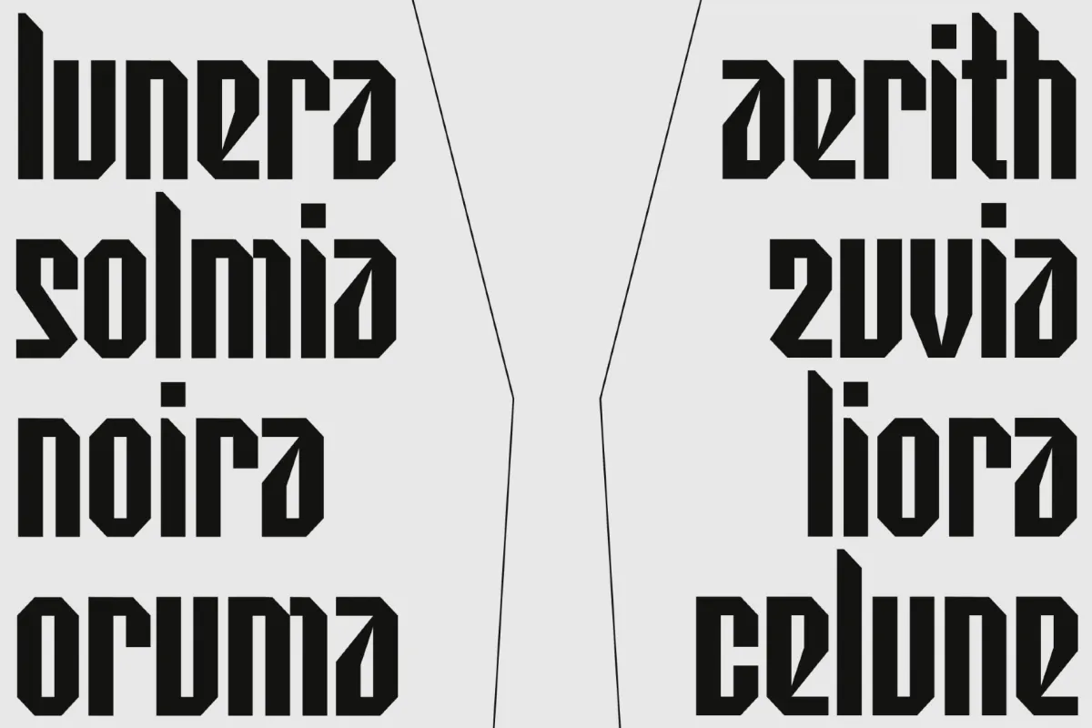 Vanta - Display Blackletter Font