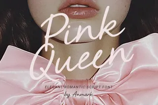 Pink Queen | Elegant Romantic Script