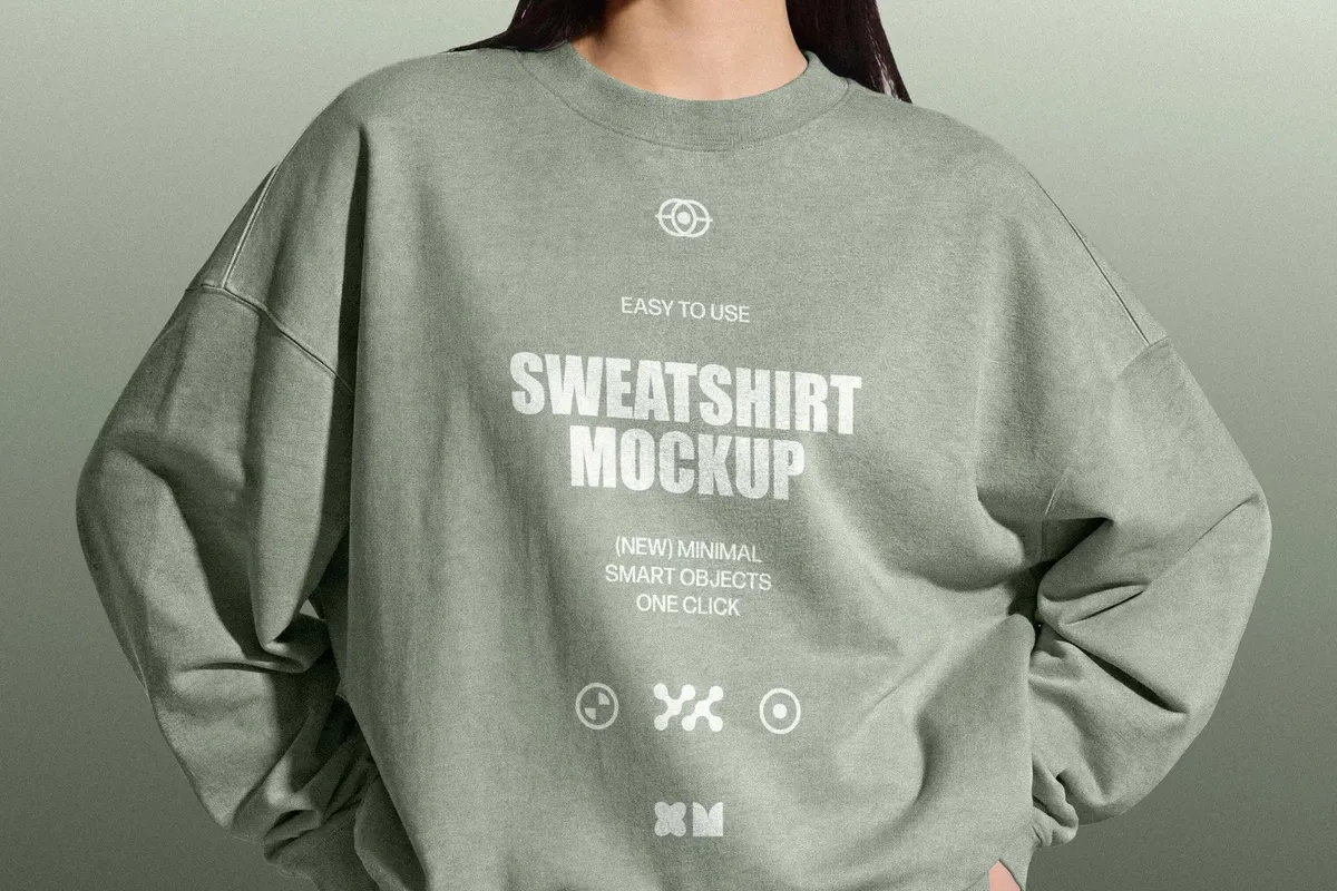 Women's Sweatshirt Mockup