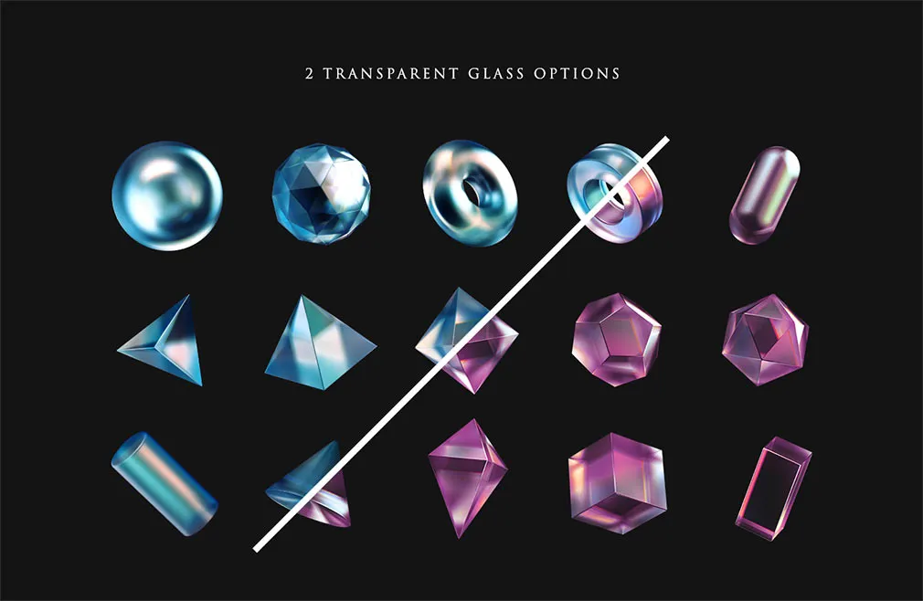 3D Geometric Shapes