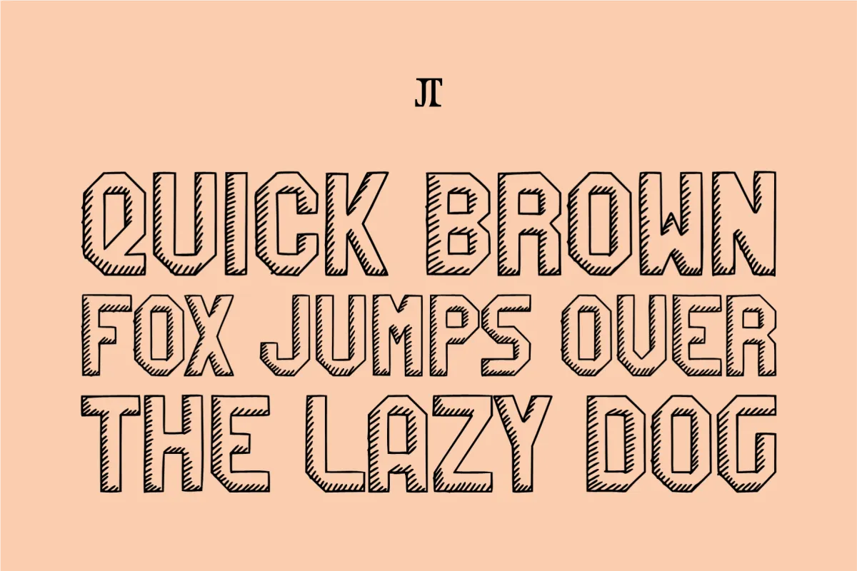 Rawbotnix - Raw Sketch Robotic Font